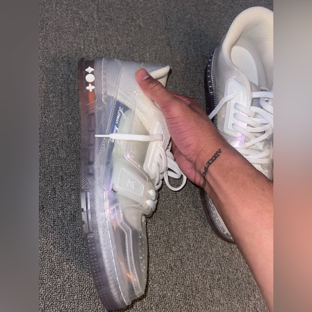 Louis Vuitton Transparent Trainer Sneakers - Picture 8 of 8